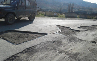 გეომეტრიული ორმოულები გორში ((PHOTO)