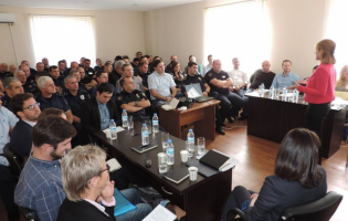 საარჩევნოდ პოლიციელთა გადამზადება მიმდინარეობს