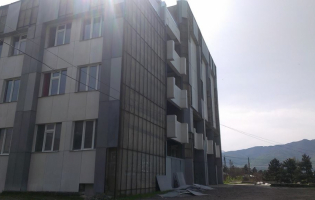 ხაშურის მუსიკალური სკოლის ფასადს რემონტი სასამართლოს შემდეგ ჩაუტარდება 