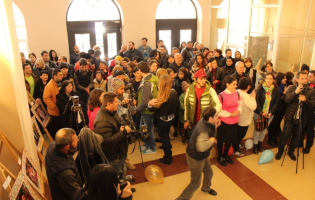 დაუნის სინდრომის საერთაშორისო დღეს გორში შშმ პირების ნამუშევრები გამოფინეს