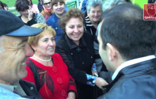ალასანია წმინდაწყალზე ამომრჩევლებს შეხვდა