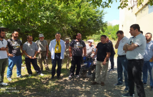  ,,ლელოს" წარმომადგენლებმა სოფელ დიცში შეხვედრა გამართეს