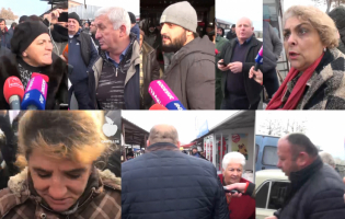 ,,მანდარინის საყიდლად მოვედით" - დასაქმებული პირები, რომლებიც ალეკო ელისაშვილს გორის ბაზარში დახვდნენ  