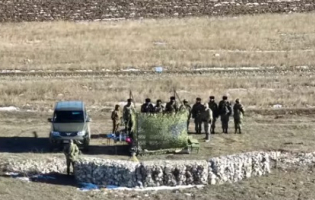 ხურვალეთის სასაფლაოს სიახლოვეს რუსეთის სამხედროებმა საგუშაგო მოაწყეს