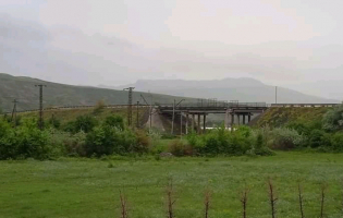 უფლისციხის გზაზე მდებარე რკინიგზის ხიდს რეაბილიტაცია ჩაუტარდება