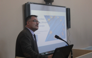 ევროკავშირის სადამკვირვებლო მისიის შესახებ სტუდენტებს ლექცია ჩაუტარდათ