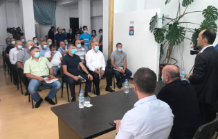 გორში ,,ნაქარი'' ვაშლის ჩაბარების ხელშეწყობის მიზნით შტაბი გაიხსნა