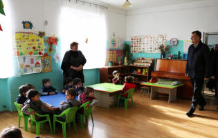 В Шиндиси на финансирование от Евросоюза был отремонтирован детский сад