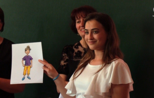 День осетинского языка в Шавшвебской школе 