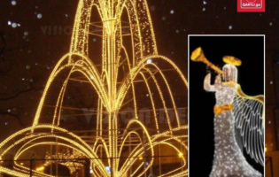 გორში 5-მეტრიანი სიმულაციური შადრევანი ჩინეთიდან ჩამოაქვთ