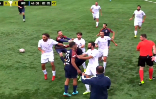 დაპირისპირება საგარეჯოში - ,,დილა'' - ,,გარეჯის'' შეხვედრაზე