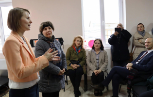 ქალაქ კასპში ზრდასრულთა განათლების ცენტრი გაიხსნა