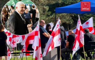 ჩაშლილი ფესტივალის ადგილზე დეპუტატი გიორგი სოსიაშვილი ლექციას წაიკითხავს