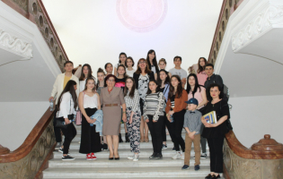 Учеников из Гори принимал в гости Центр исследования грузино-осетинских отношений ТГУ 