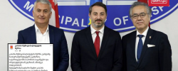 იაპონიის ელჩს, იშიძუკა ჰიდეკს,
კასპის მერი ვახტან მაისურაძე შეხვდა