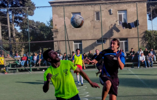 კასპში მინი ფეხბურთის ჩემპიონატზე ფინალისტები გამოავლინეს