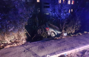 ავარია გორში თამარ მეფის ქუჩაზე (Photo)