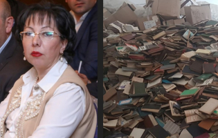 გორის მერია ერთ-ერთ საწყობში აღმოჩენილი წიგნების ბედით დაინტერესდა