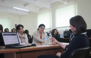 დემოკრატიის სკოლაში გენდერული თანასწორობის რანგირების კვლევის პრეზენტაცია გაიმართა