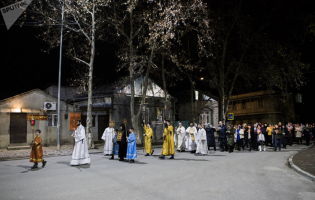 შობის ღამე ცხინვალში