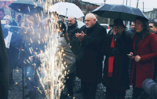 გორში პოლონეთის მთავრობის დახმარებით იოზეფ პილსუდკის სახელობის სკვერი გაიხსნა