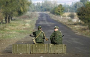 Возле разделительной линии в декабре русские военные задержали 64 человека 