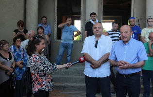 მერეთში ,,ოცნების" შეხვედრაზე მოქალაქეს შეკითხვის დასმის უფლება არ მისცეს