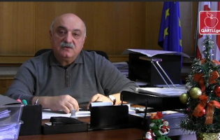 ხელისუფლების წარმომადგენლები შიდა ქართლის მოსახლეობას დამდეგ ახალ წელს ულოცავენ (VIDEO)