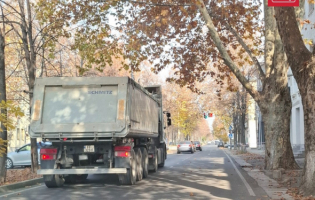გორში ამტვერებადი მასალის ტრანსპორტირების წესების დარღვევის 147 შემთხვევა გამოვლინდა