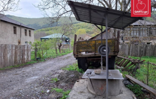 ქარელის მერიის ცნობით, ორთუბნის ჭაში კომპანიამ მოტორი არ დააყენა