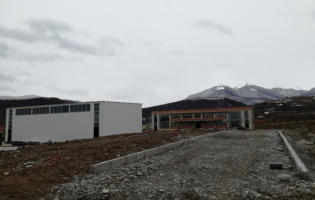 სოფელ თვალადში ახალი საჯარო სკოლა შენდება
