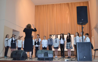 სოფლად სამუსიკო სკოლებს შორის კონკურსი ტარდება
