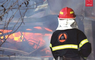 საქაშეთში სახლი დაიწვა ღია ცის ქვეშ დარჩა 6 - სულიანი ოჯახი