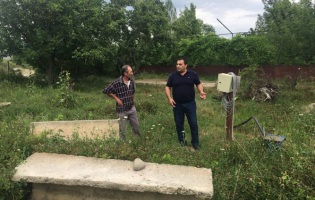 ქვემო არცევსა და ქვეშში სასმელი წყლის ახალი საქაჩი კეთდება