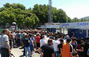 გორის სტადიონზე დღევანდელი მატჩის ბილეთები გადამყიდველებთან იყიდება
