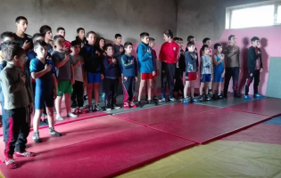 ქორდაში თავისუფალი სტილით მოჭიდავე მოზარდებს შორის პირველობა ჩატარდა